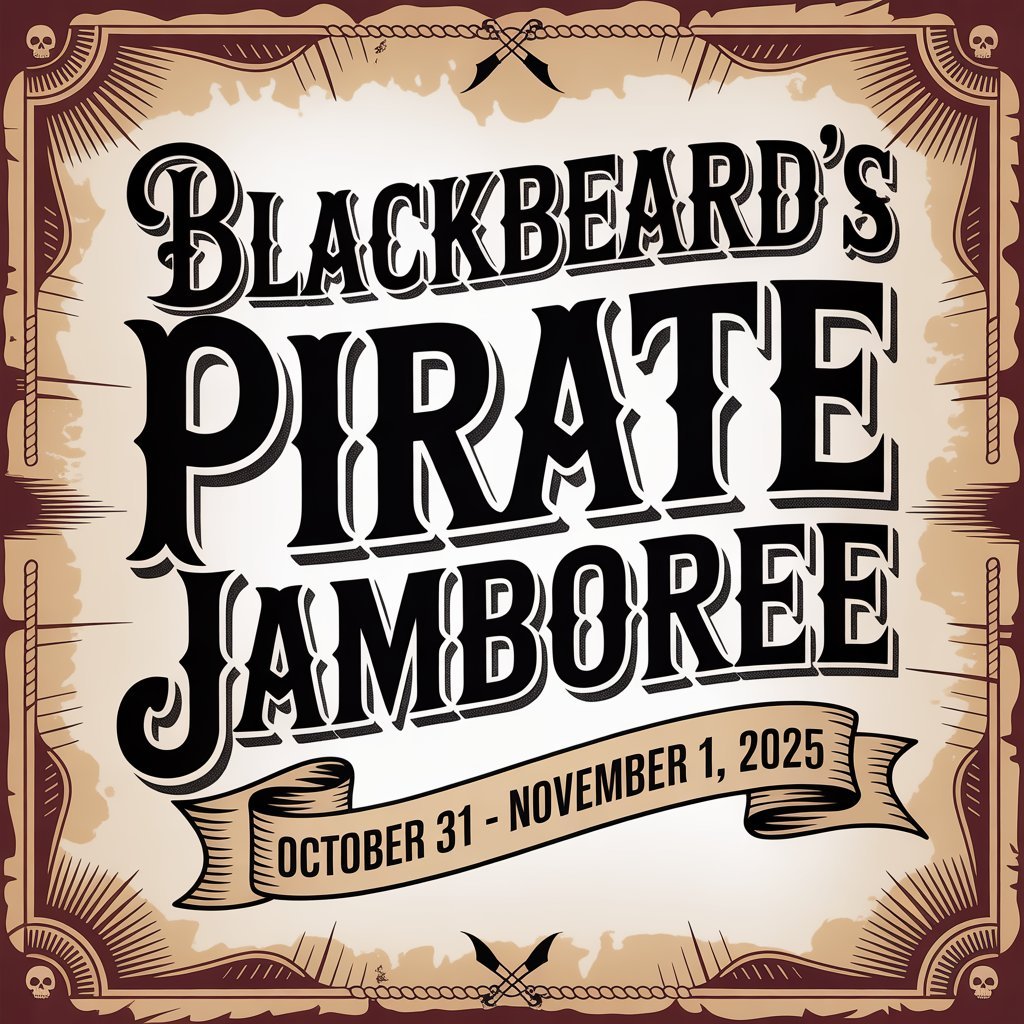 Blackbeard's Pirate Jamboree 2025