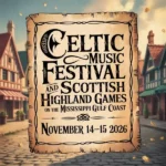 Celtic Music Festival and Scottish Highland Games on the Mississippi Gulf Coast 2026