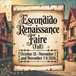Escondido Renaissance Faire (Fall) 2026