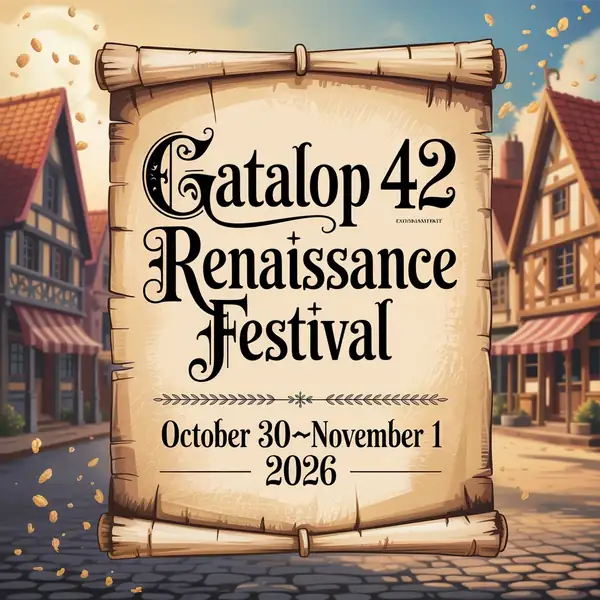 Gatalop 42 Renaissance Festival 2026 Gatalop 42 Renaissance Festival 2026
