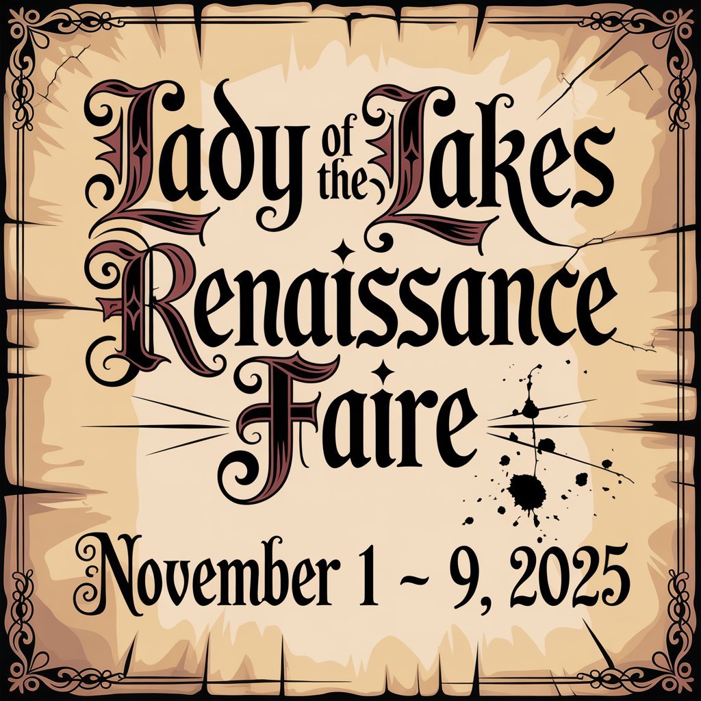 Lady of the Lakes Renaissance Faire 2025 Lady of the Lakes Renaissance Faire 2025