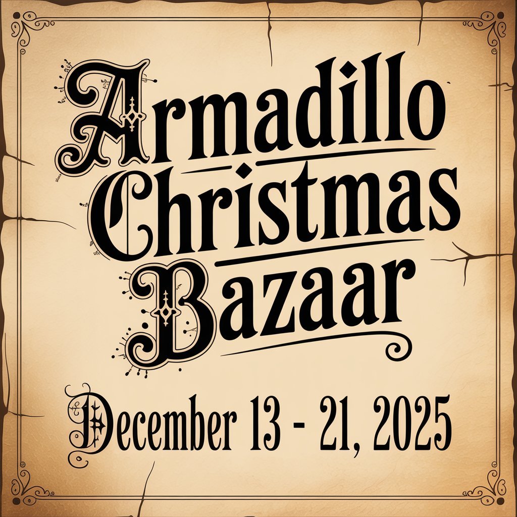 Armadillo Christmas Bazaar