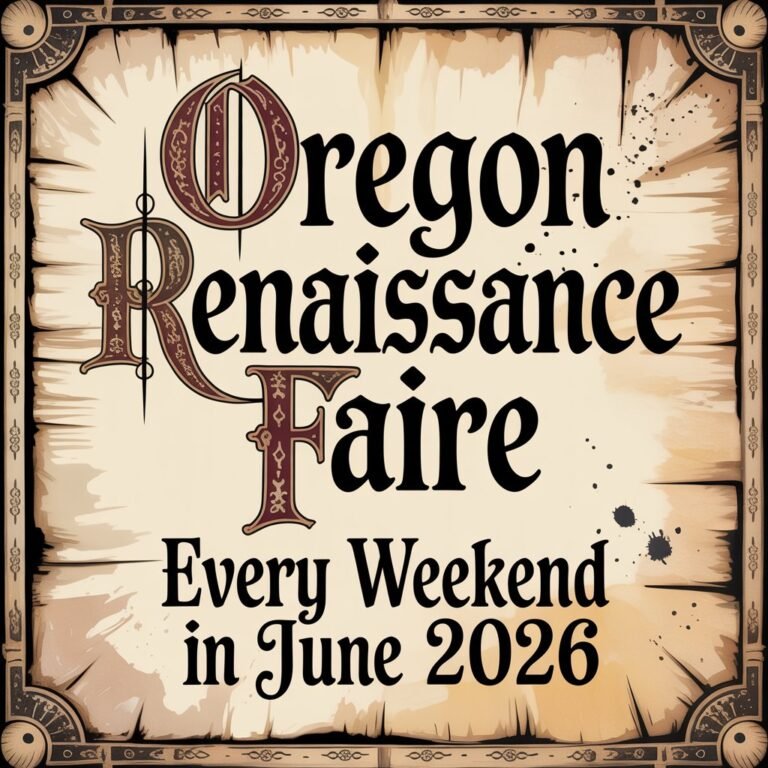 Oregon Renaissance Faire 2026 Oregon Renaissance Faire 2026 768x768