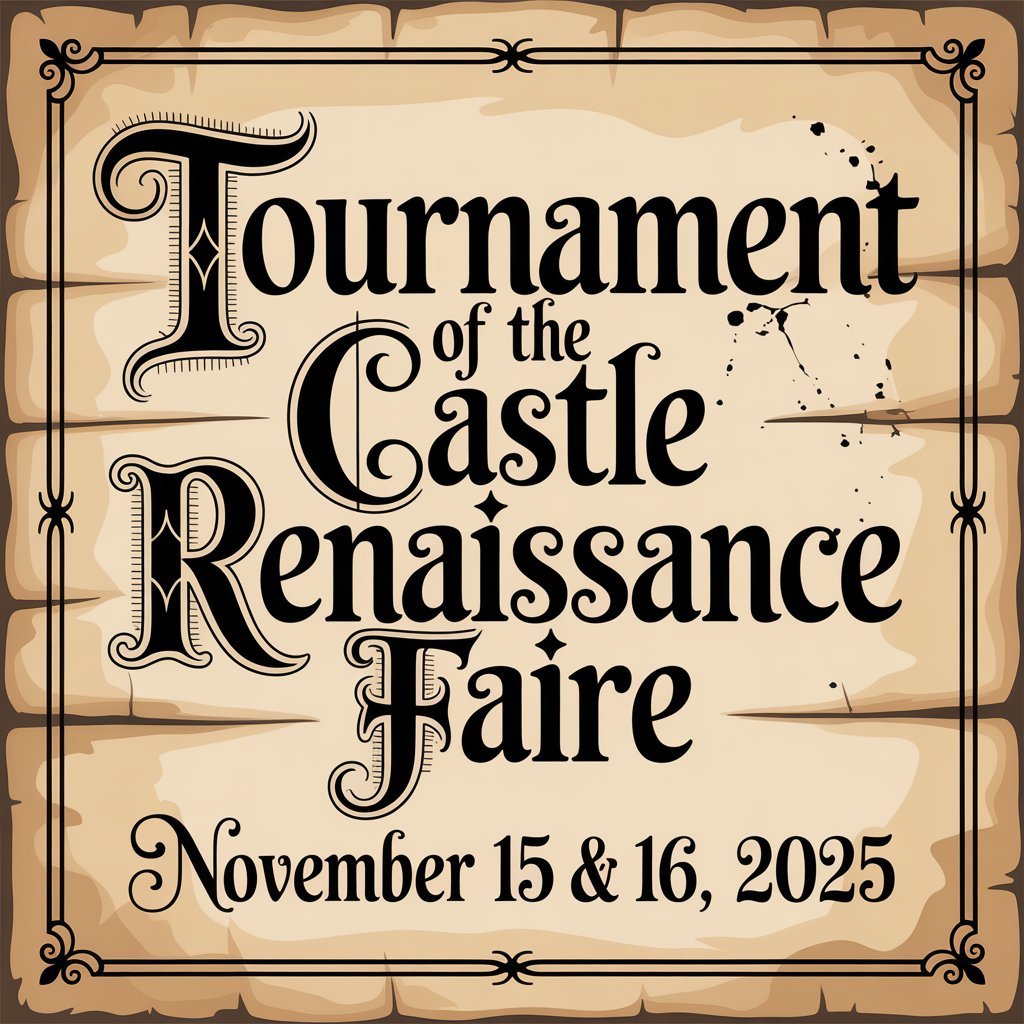 Tournament of the Castle Renaissance Faire 2025