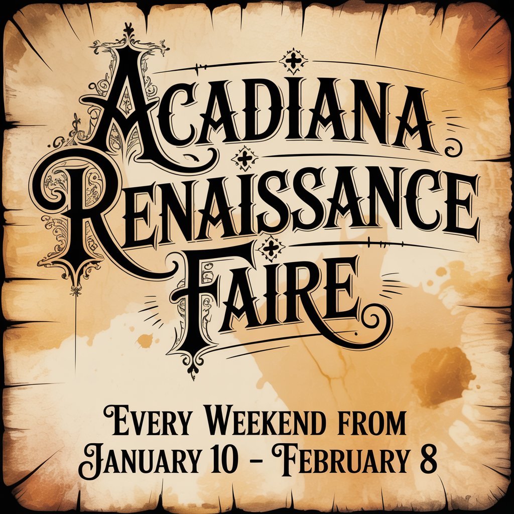Acadiana Renaissance Faire 2026
