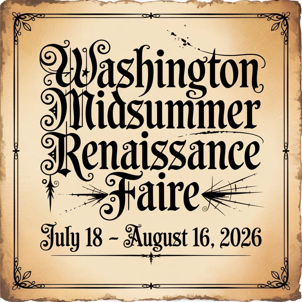 Washington Midsummer Renaissance Faire 2026