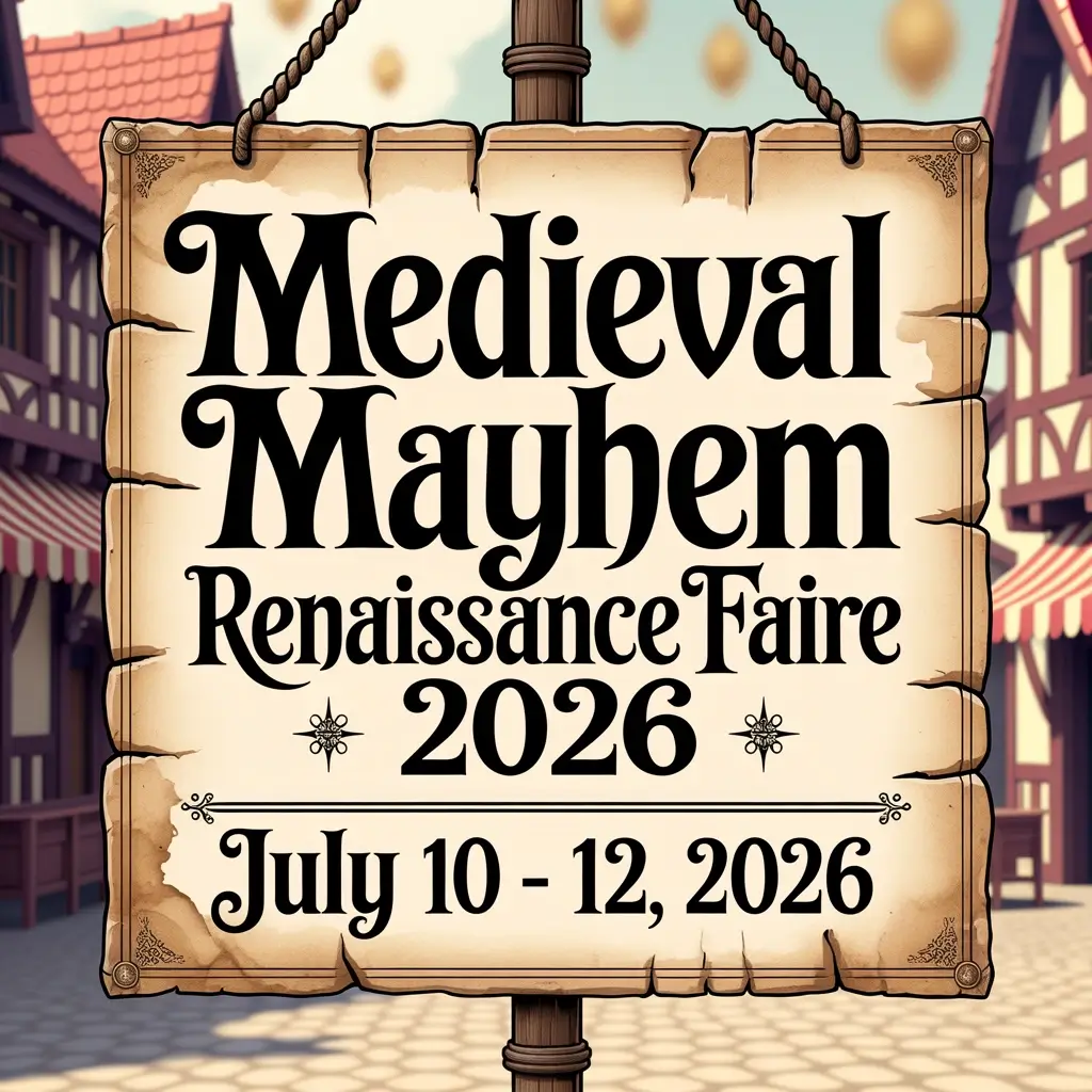Medieval Mayhem Renaissance Faire 2026