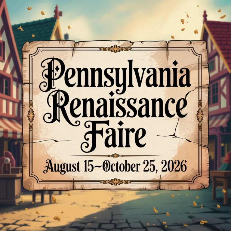 Pennsylvania Renaissance Faire 2026