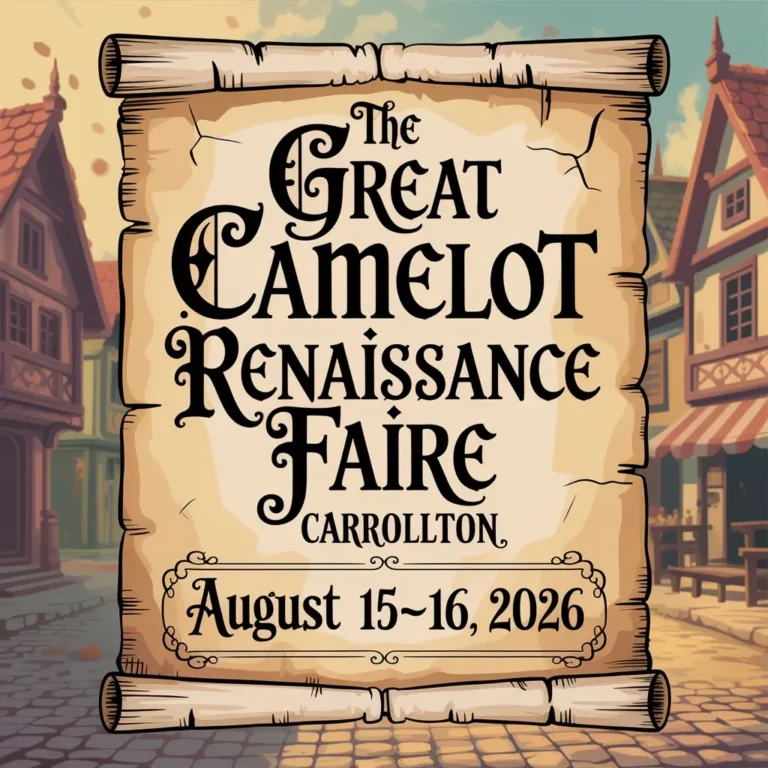 The Great Camelot Renaissance Faire Carrollton 2026