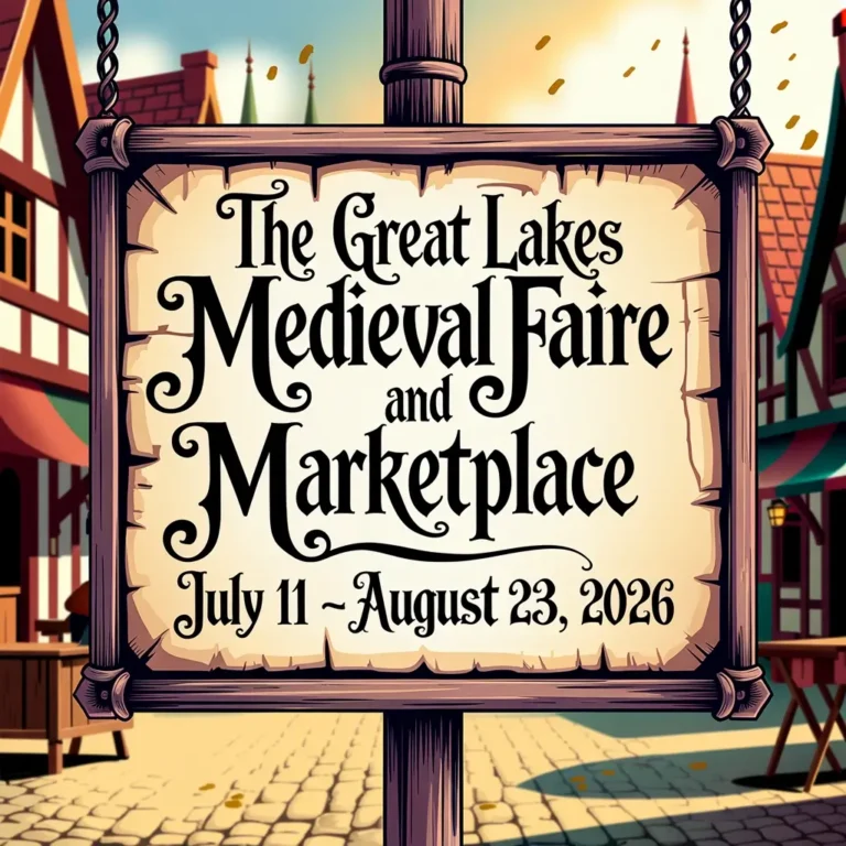 The Great Lakes Medieval Faire and Marketplace 2026