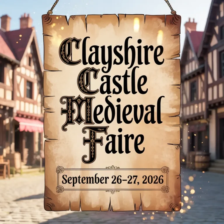 Clayshire Castle Medieval Faire 2026