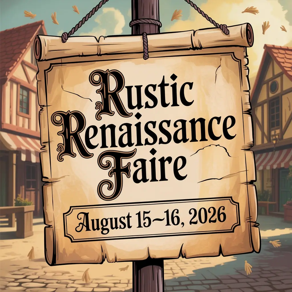 Rustic Renaissance Faire 2026