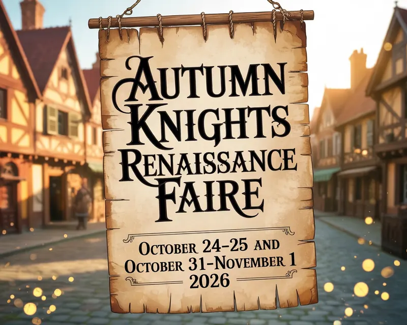 Autumn Knights Renaissance Faire 2026