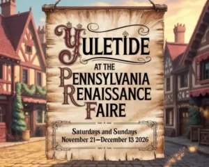 Yuletide at the Pennsylvania Renaissance Faire 2026